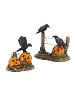 Halloween Ravens - Set of 2