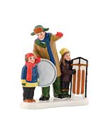 Department 56’s Christmas Vacation Bingo building captures the hilarious moment Cousin Eddie shouts “Bingo” as Clark’s sled careens past. With detailed design and festive charm, this collectible brings the humor of Christmas Vacation to any Snow Village d