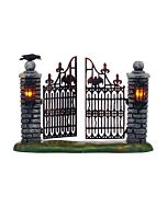 Spooky Wrought Iron Gate