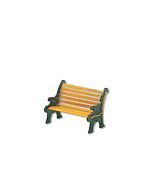 Village Wrought Iron Park Bench