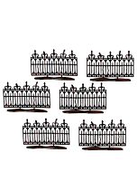 Spooky Wrought Iron Fence