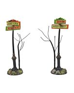 Creepy Village Street Signs