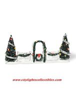 Christmas Lane Lit Gate