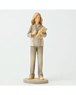 The Foundations Encouraging Spirit Mini figurine features a woman doctor radiating strength, joy, and inspiration. Adorned with sparkling crystal accents, it celebrates the many roles women play in life, offering encouragement and uplifting energy.