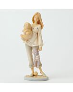The Foundations Nurturing Spirit Mini Babysitter figurine depicts a caring woman embodying warmth, guidance, and support. Featuring sparkling crystal accents and an inspiring message, it celebrates the everyday strength and joy women bring to the lives of