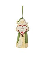 Best Teacher Santa Ornament
