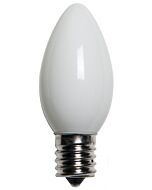C7 White Opaque - Incandescent