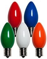 C9 Multi Opaque - Pack Of 25 - Incandescent