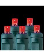 50 Red LED Lights