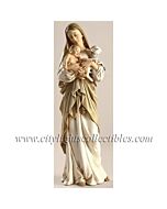 Madonna And Child With Lamb Figurine