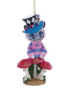 Cheshire Cat Nutcracker Ornament