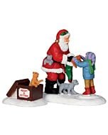 Santa and Kittens, Set of 2