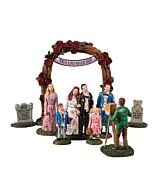 Zombie Wedding Party, Set of 9