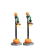 Witch Pumpkin Patch Lights, Set of 2