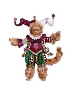 The Mark Roberts Green Pants Mardi Gras Monkey figurine captures playful celebration with intricate, colorful detail. This charming piece combines festive Mardi Gras spirit with elegant craftsmanship, making it a stan
