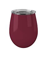 Sport Dark Red Stemless Wine Glass