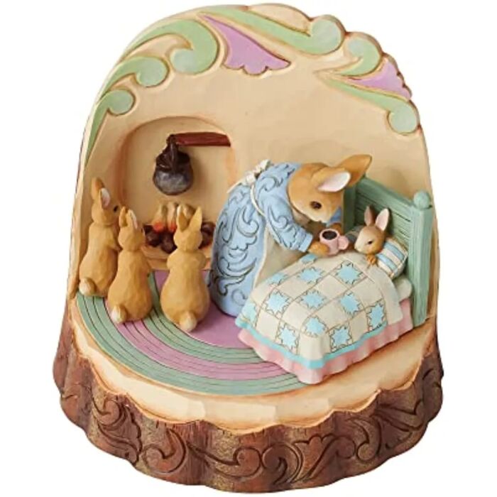 JIM SHORE HEARTWOOD CREEK 6010688 Peter Rabbit Carved by Heart