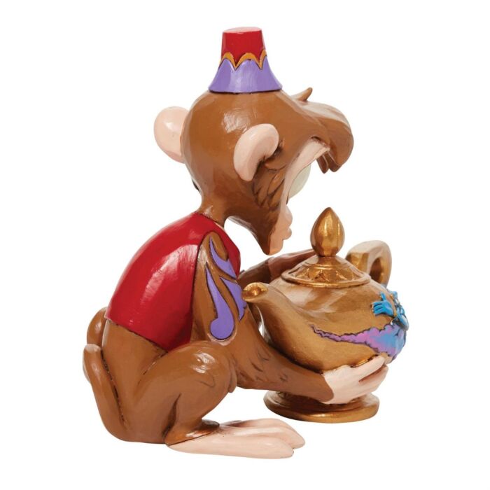 DISNEY TRADITIONS 6010886 Abu and Genie Lamp with Scene