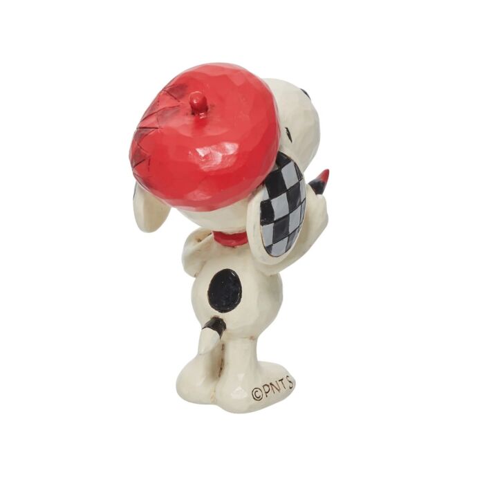 JIM SHORE HEARTWOOD CREEK 6011956 Mini Snoopy Artist