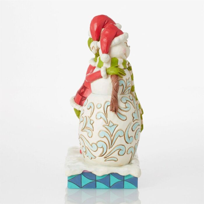 JIM SHORE HEARTWOOD CREEK 6012695 Grinch w/ Grinchy Snowman