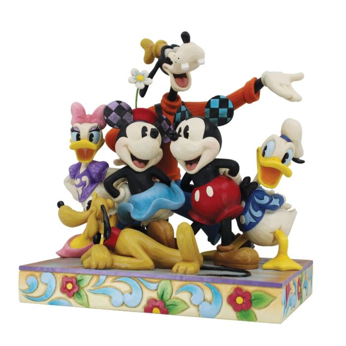 DISNEY TRADITIONS 6014331 Mickey and Friends Group