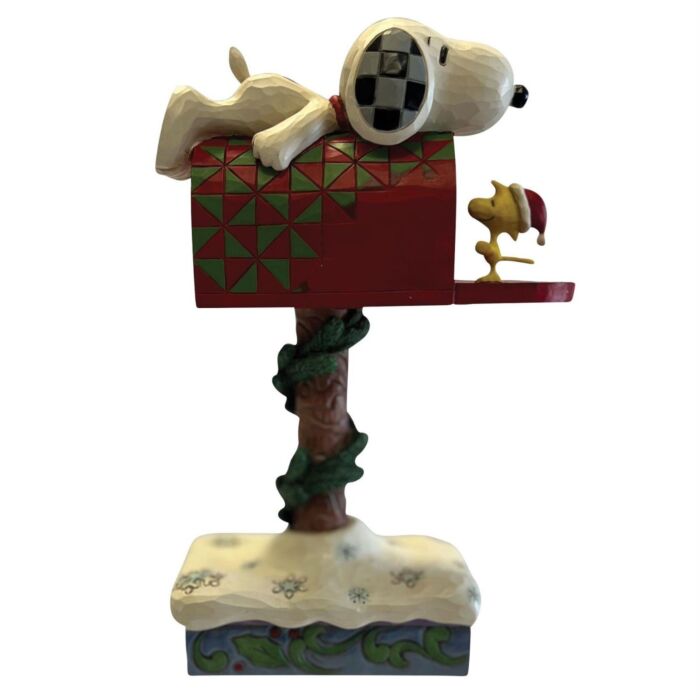 Enesco Jim Shore Peanuts Miniature Snoopy With Flowers Mini Figurine 6007962 - View #9