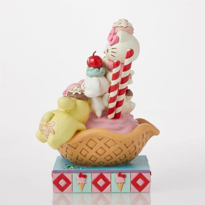 JIM SHORE HEARTWOOD CREEK 6015957 Hello Kitty & Friends Waffle