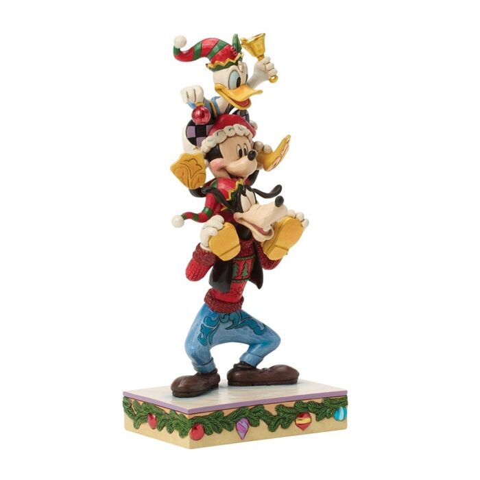 DISNEY TRADITIONS 6018706 A Holiday Pile Up