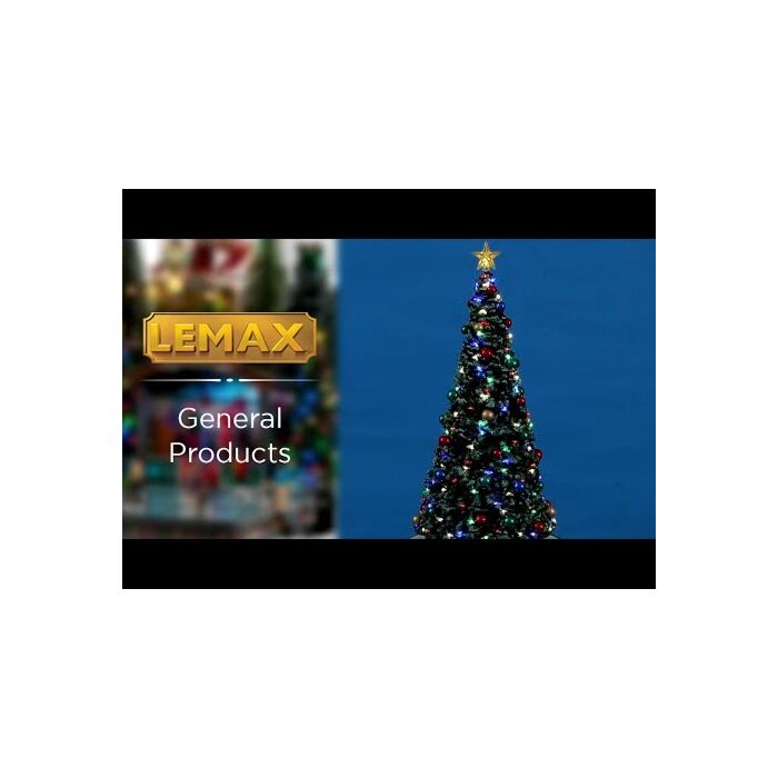 LEMAX Christmas Evergreen Tree Set of 3 cod. 84407