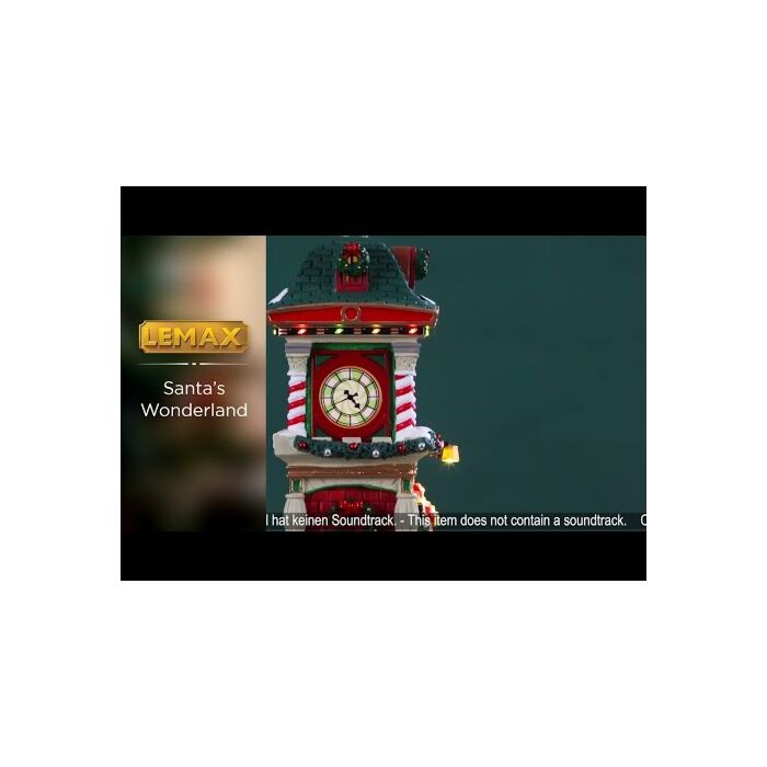 LEMAX 55320 The Village Square Clock Tower
