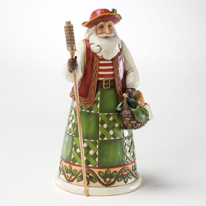 JIM SHORE HEARTWOOD CREEK 4022915 Greetings From Babbo Natale