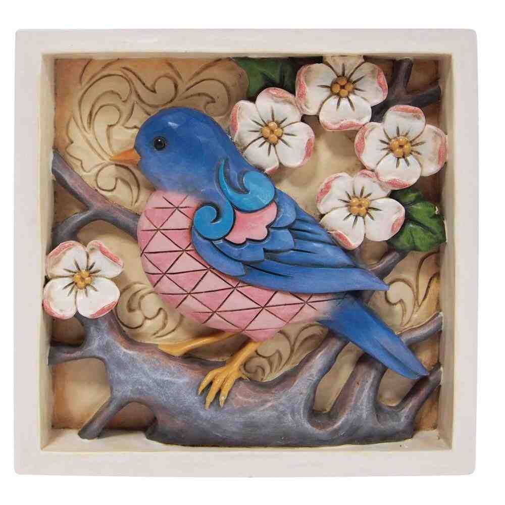 Bluebird Decorative Plaque
