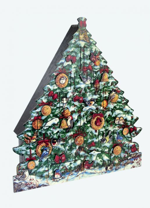 BYERS' CHOICE LTD AC25 Bird Christmas Advent Calendar