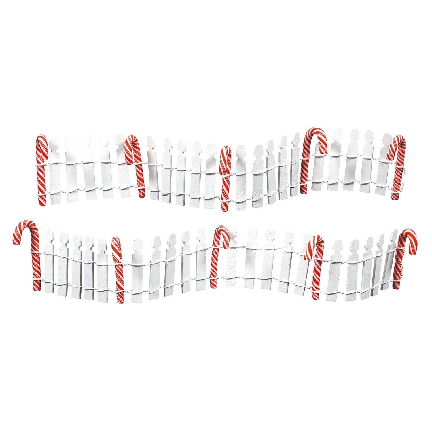 Candy Cane Fence