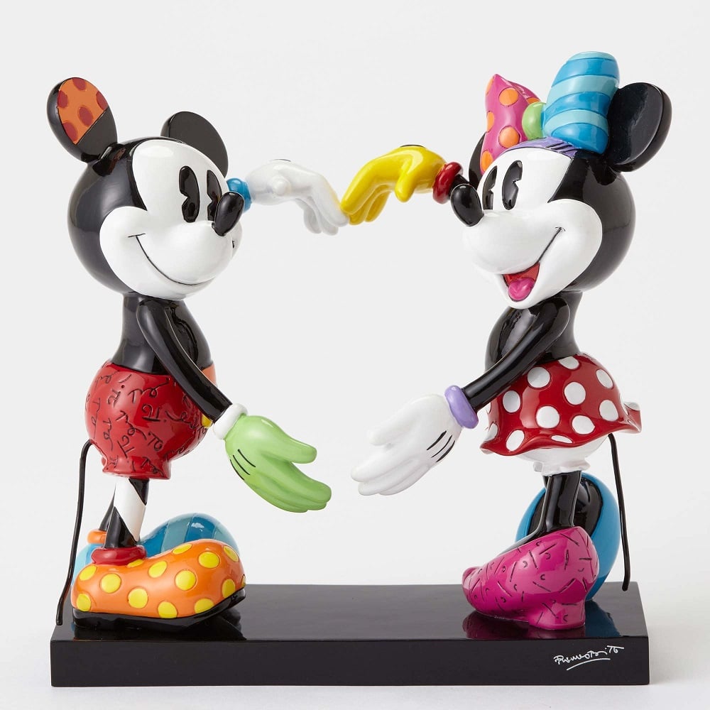 Mickey And Minnie Forming Heart