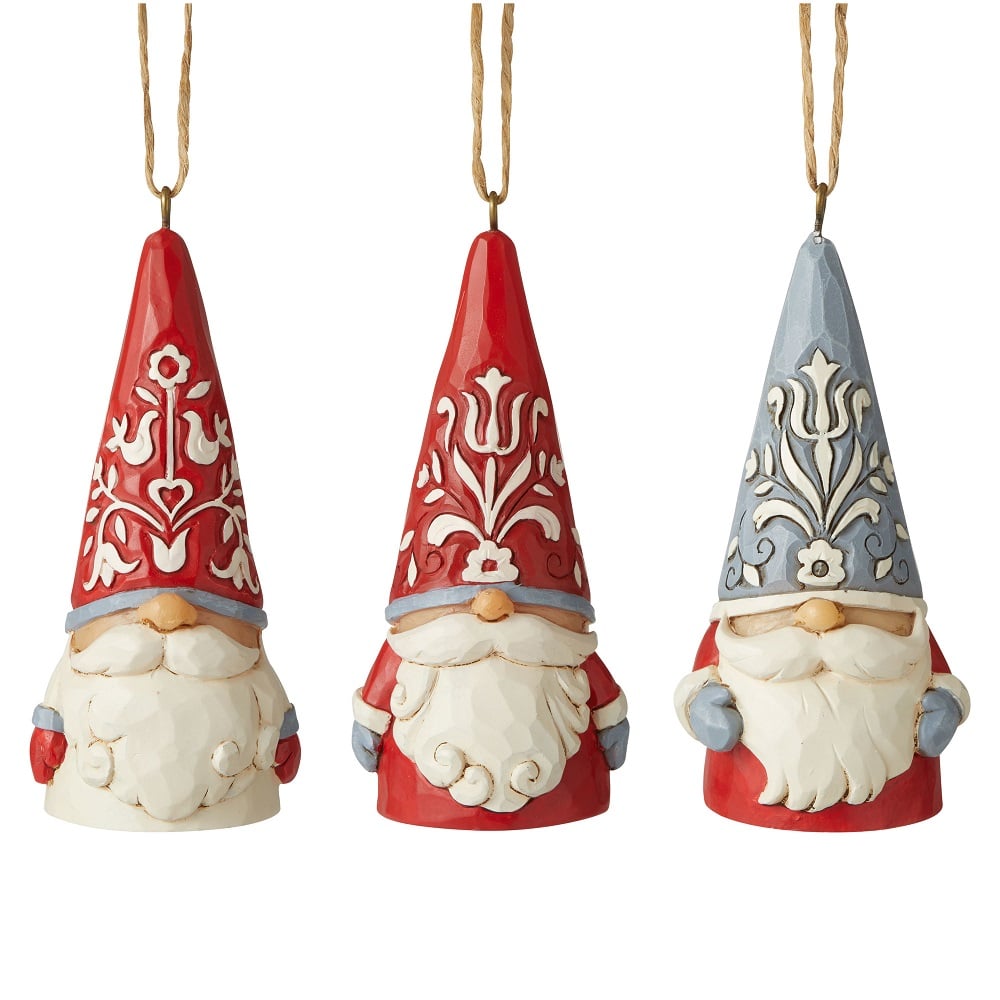 Nordic Noel Mini Gnome White Ornament