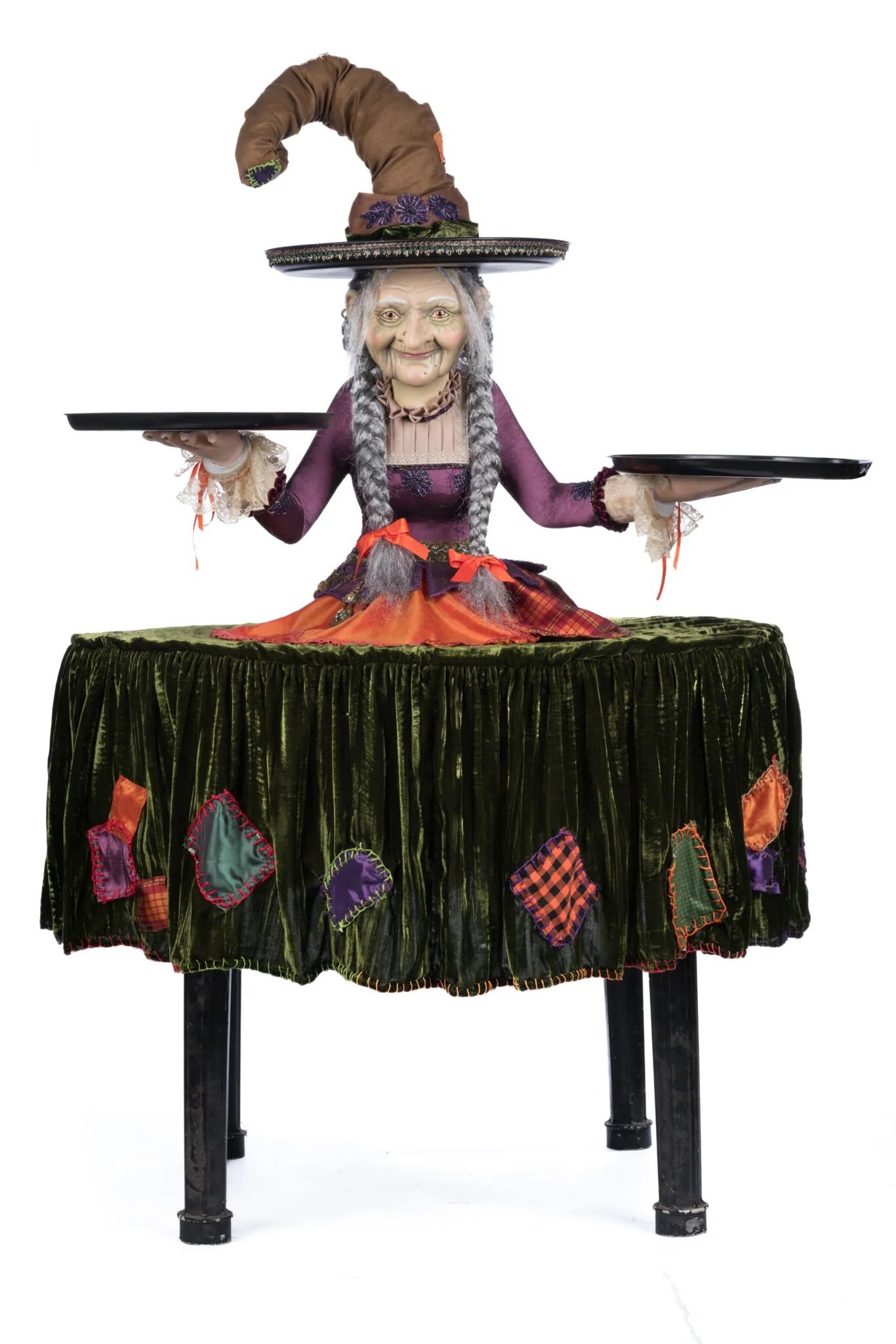 Gertrude Grimoir Witch Cupcake Server