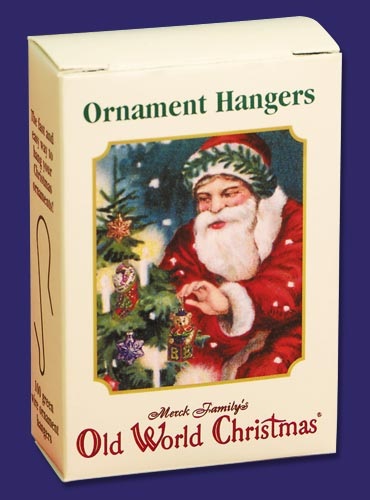 Old World Christmas 100 Green Ornament Hangers