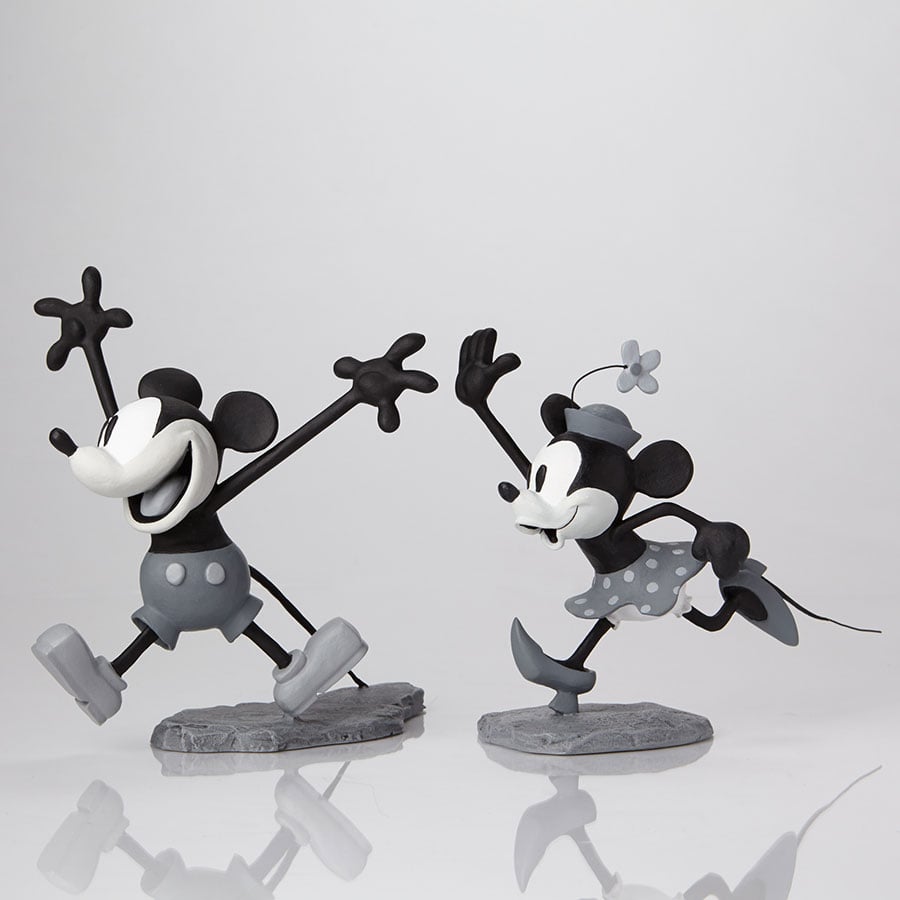 Vintage Get A Horse Mickey And Minnie